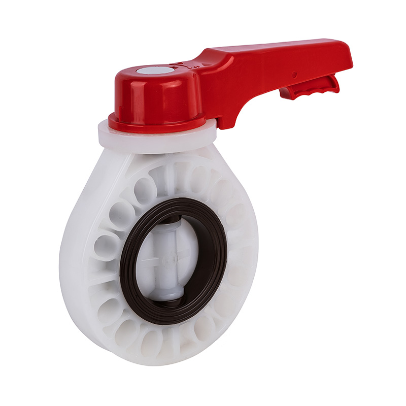 PVDF D71X-10F 手柄蝶閥 DN15-200 15A-200A日標(biāo)